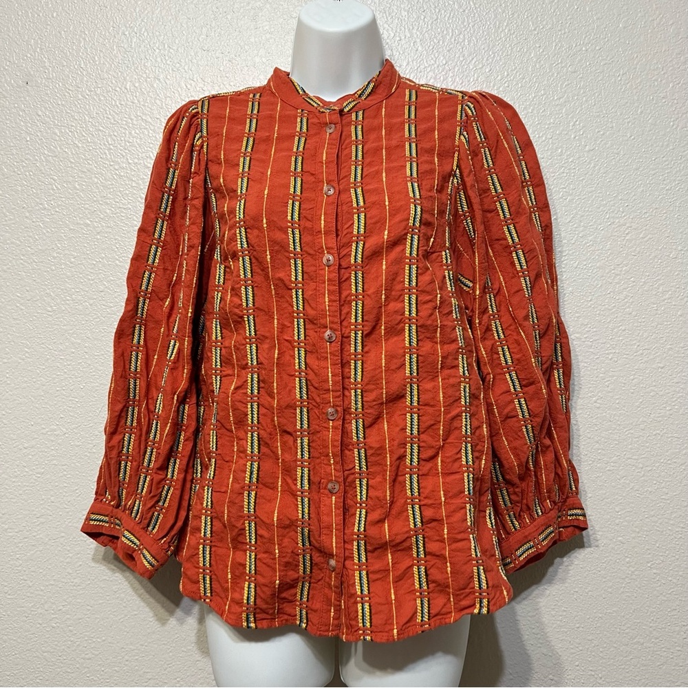 Anthropologie Pilcro The Bella Femme Shirt